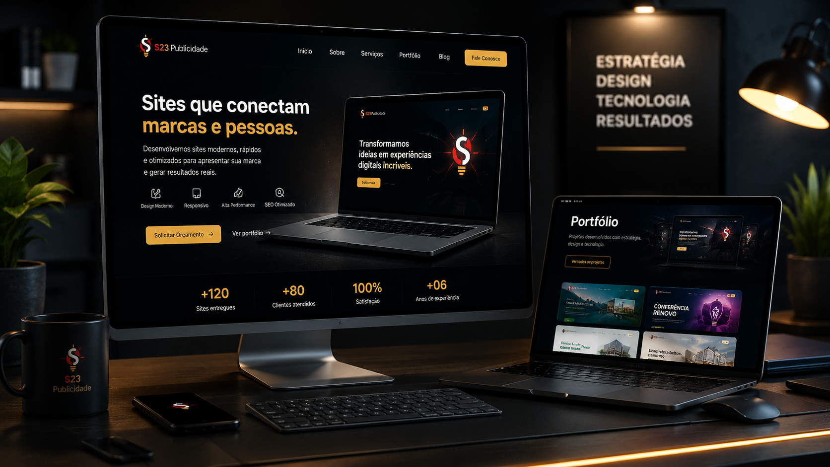 Criação de websites